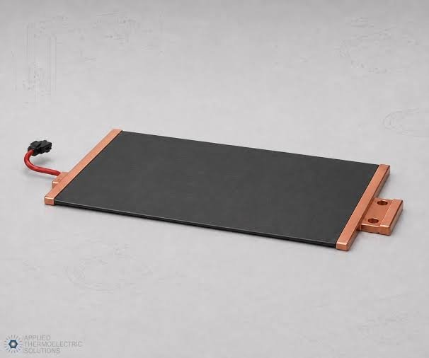 Graphite thermoelectric battery cooling plate