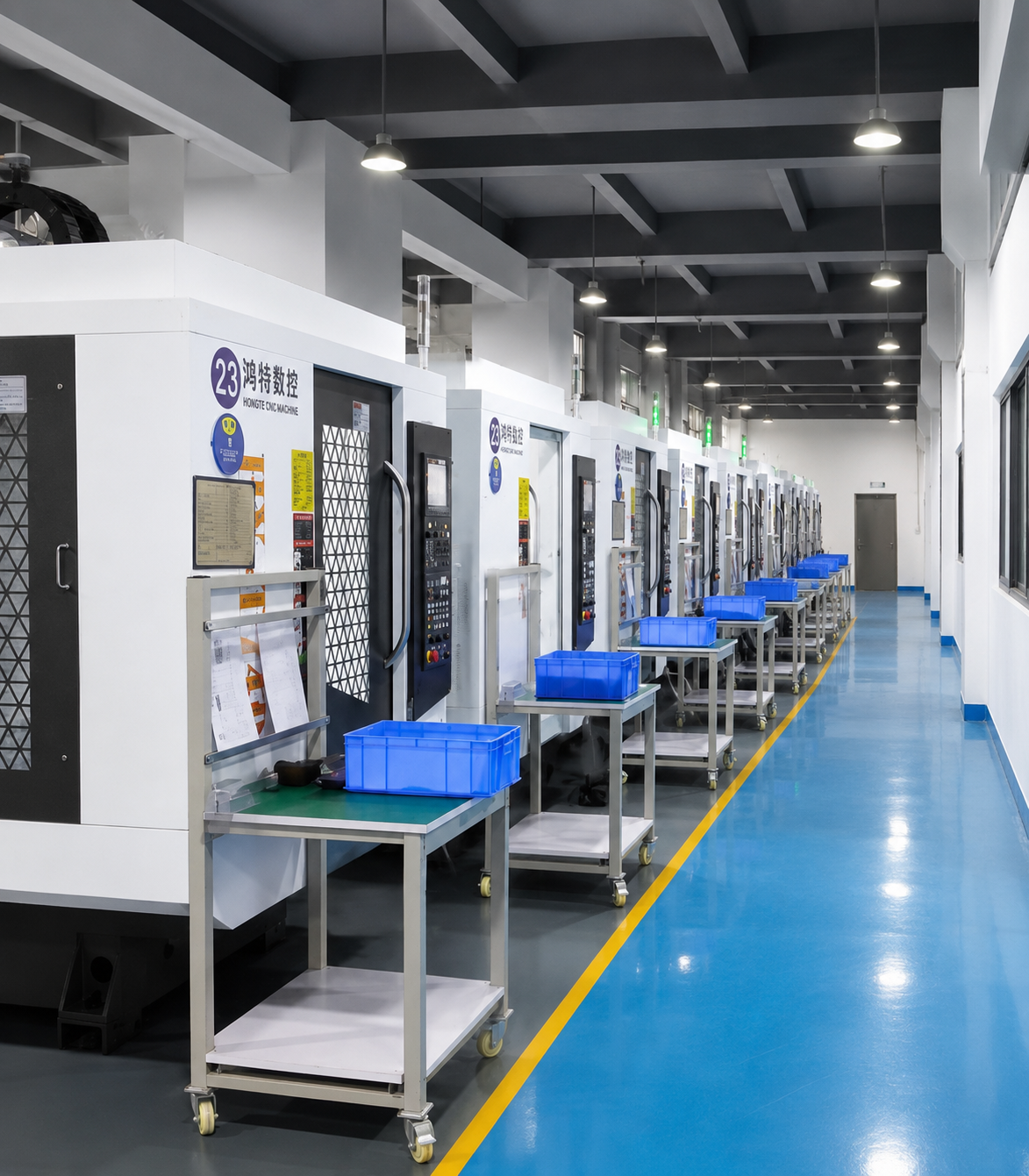 Precision CNC machining center